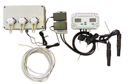 OTOMATİK pH-EC DOZLAMA SİSTEMİ WIFI PERİSTALTİK POMPA SETİ İLE TAKIM