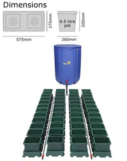 AUTOPOT EASY2GROW 48 SAKSILI SİSTEM