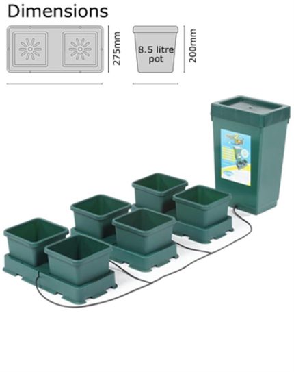 AUTOPOT EASY2GROW 6 SAKSILI SİSTEM